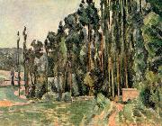 Paul Cezanne Die Pappeln Germany oil painting artist